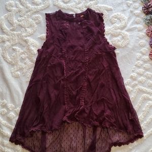 Free People lace top